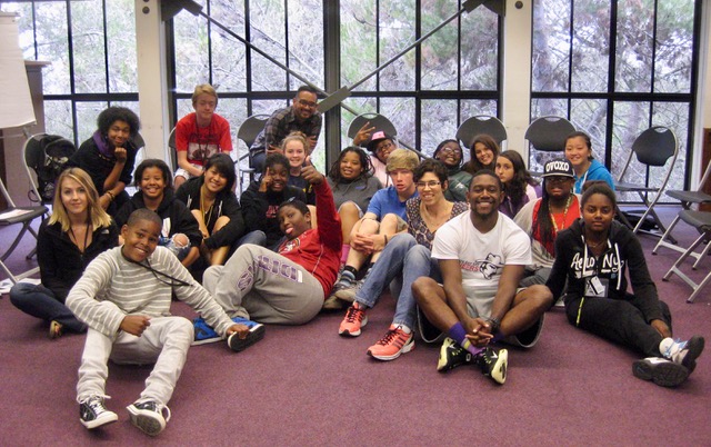 summer camp with SOAR foster youth, California 2014